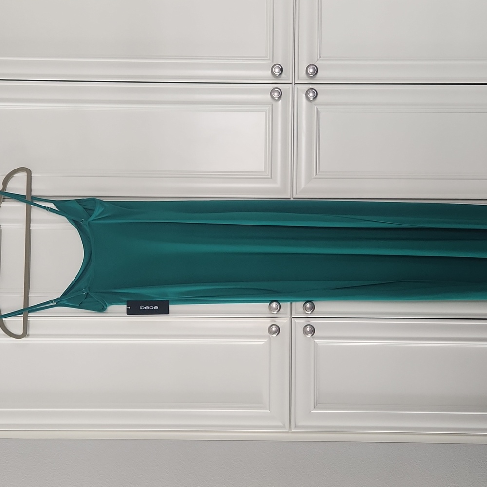 NWT bebe | $98 Bodycon Maxi Dress W/Side Slit - Picture 5 of 11